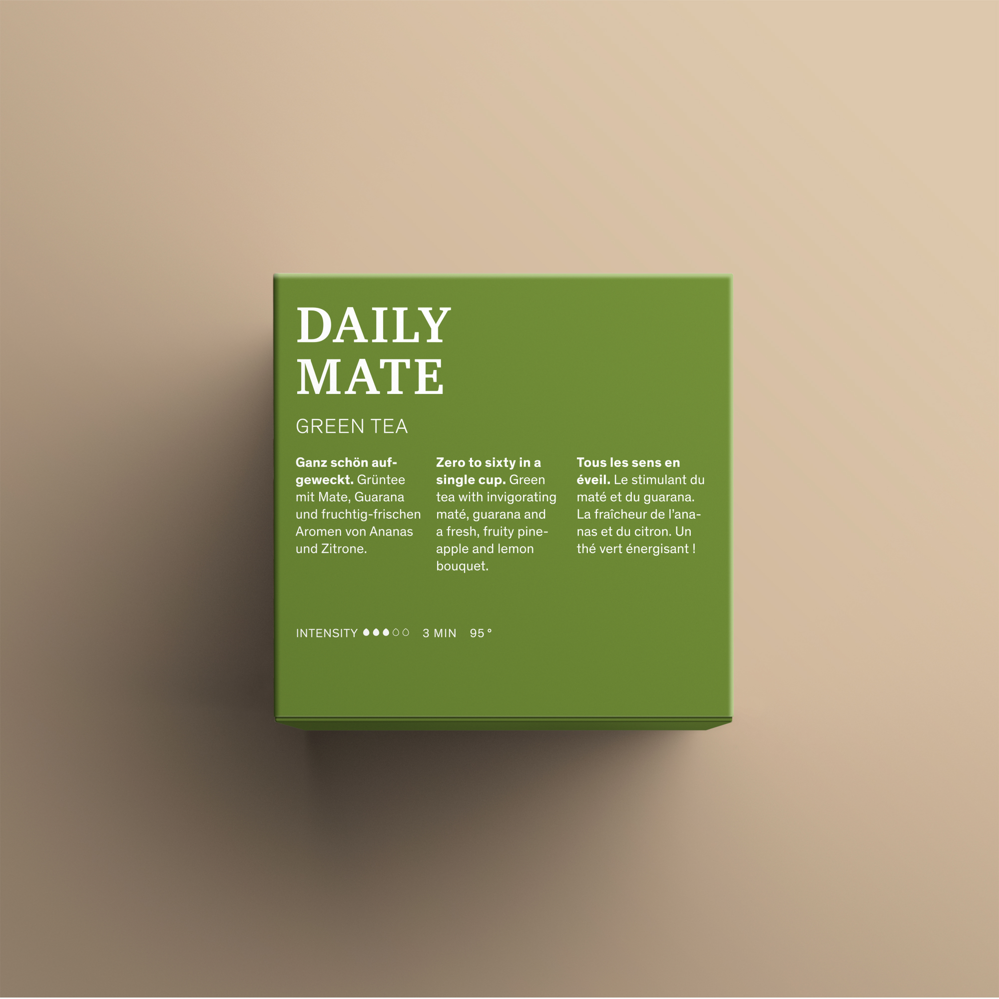 Daily Mate Teeverpackung Rückseite