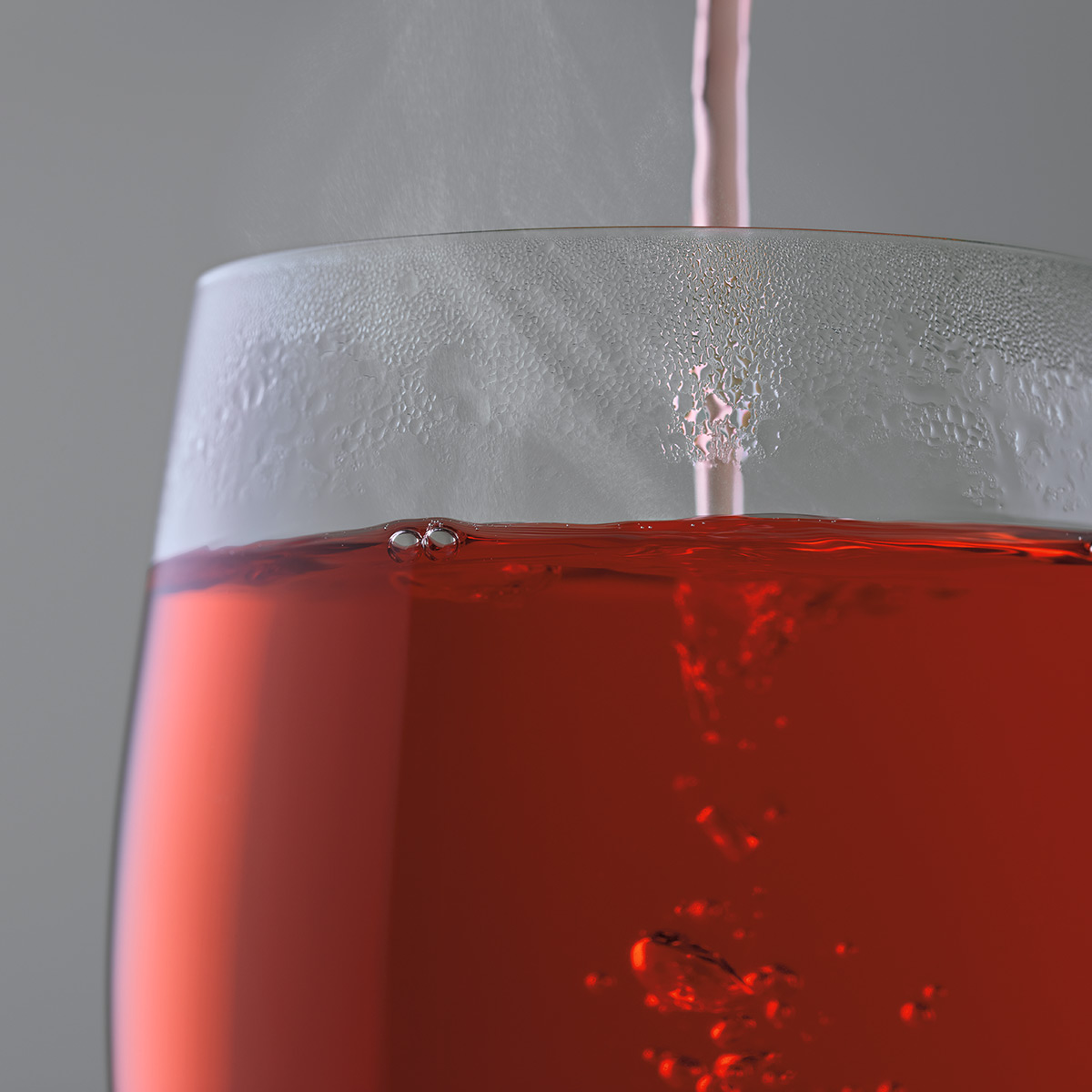 Creamy Strawberry Tee im Glas