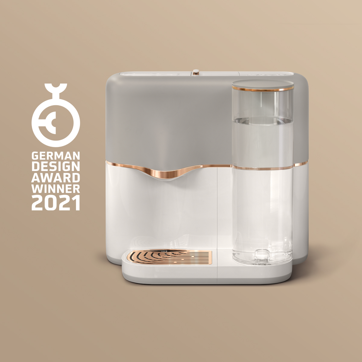 Avoury One Teemaschine Copper/Cream  | Avoury. The Tea.